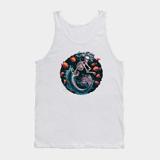 Mermaid Skeleton Tank Top